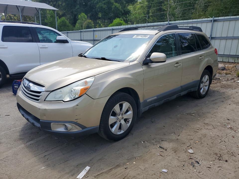 2010 Subaru Outback VIN 4S4BRCGC5A3355631 COPART salvage auction — FRONT END, GA - CERTIFICATE OF TITLE, sold $325 on 2026-07-02 (photo 1)