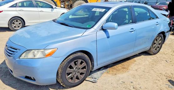 2007 Toyota Camry VIN JTNBE46K273111311 COPART salvage auction — REAR END, Va - Cert Of Title - Salvage, sold $225 on 2026-07-21 (photo 1)