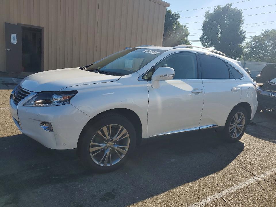 2014 Lexus Rx VIN JTJBC1BA7E2069739 COPART salvage auction — SIDE, Oh - Cert Of Title-Salvage, sold $3,550 on 2026-07-15 (photo 1)