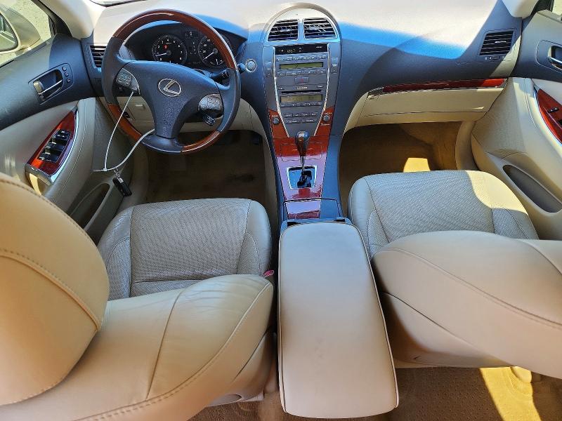 2011 Lexus ES VIN JTHBK1EG2B2450818 COPART salvage auction — REAR END, Nc - Salvage Certificate Of Title, sold $4,500 on 2026-07-20 (photo 8)