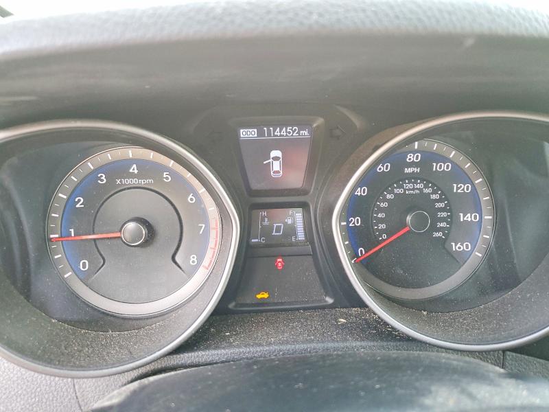 2016 Hyundai Elantra VIN KMHD35LH0GU304788 COPART salvage auction — FRONT END, FL - CERT OF TITLE SLVG REBUILDABLE, sold $850 on 2026-07-31 (photo 9)