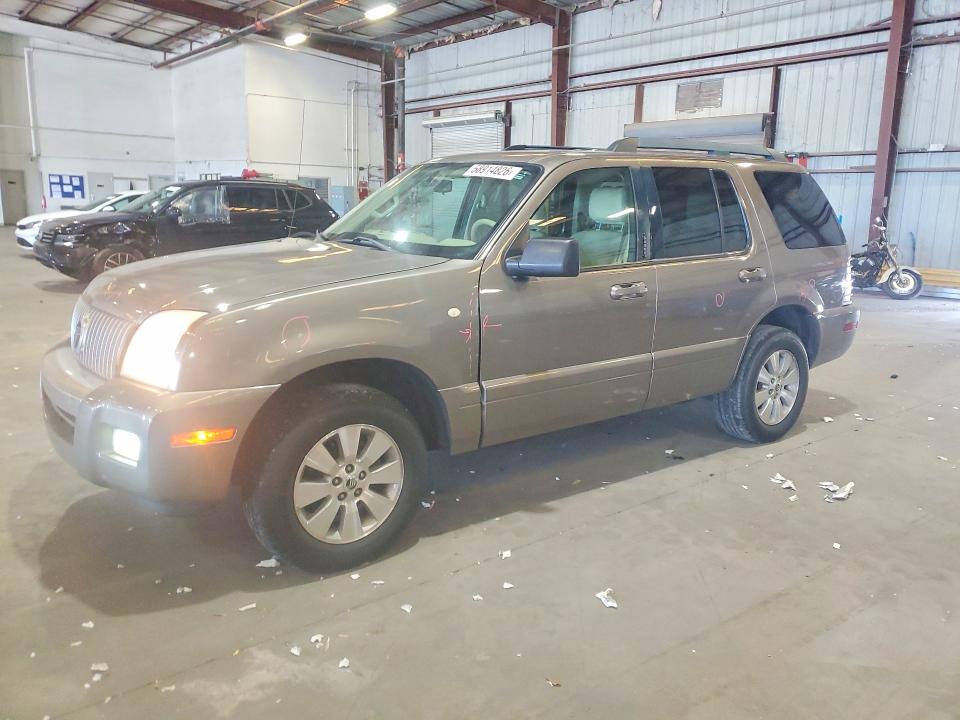 2006 Mercury Mountaineer VIN 4M2EU36E36UJ07473 COPART salvage auction — REAR END, Fl - Cert Of Title Slvg Rebuildable, sold $100 on 2026-07-27 (photo 1)