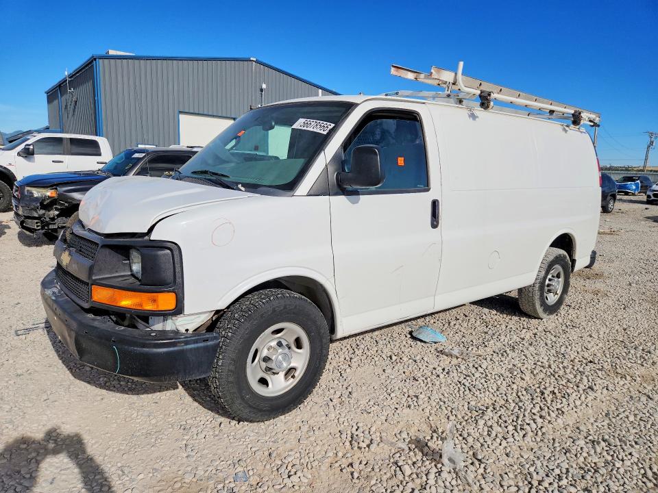 2016 Chevrolet Express VIN 1GCWGAFG9G1285995 COPART salvage auction — FRONT END, Ut - Salvage Certificate, sold $1,450 on 2026-07-24 (photo 1)