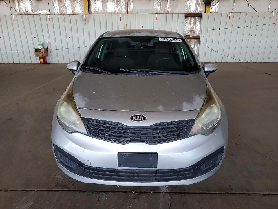 2015 Kia Rio VIN KNADM4A37F6515733 COPART salvage auction — MINOR DENT/SCRATCHES, Az - Certificate Of Title, sold $575 on 2026-07-02 (photo 5)
