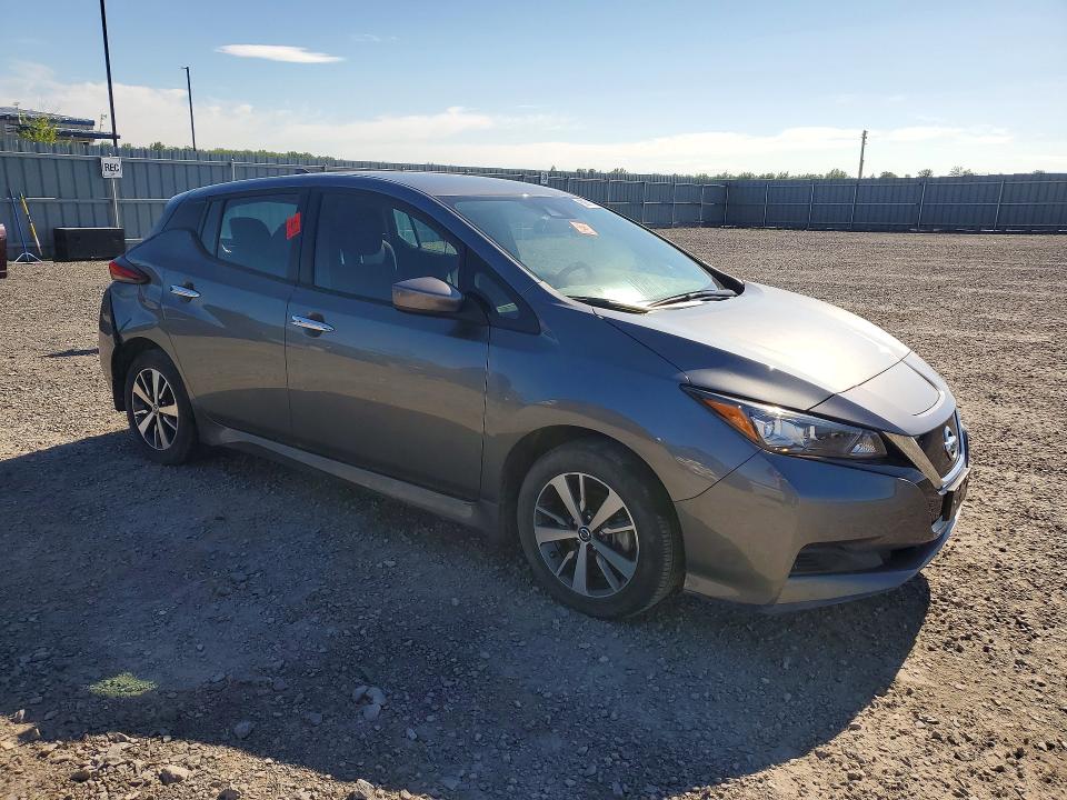 2021 Nissan Leaf VIN 1N4BZ1BV7MC551789 COPART salvage auction — REAR END, ON - PERMIT IRREPAIRABLE, sold $5,600 on 2026-07-02 (photo 4)