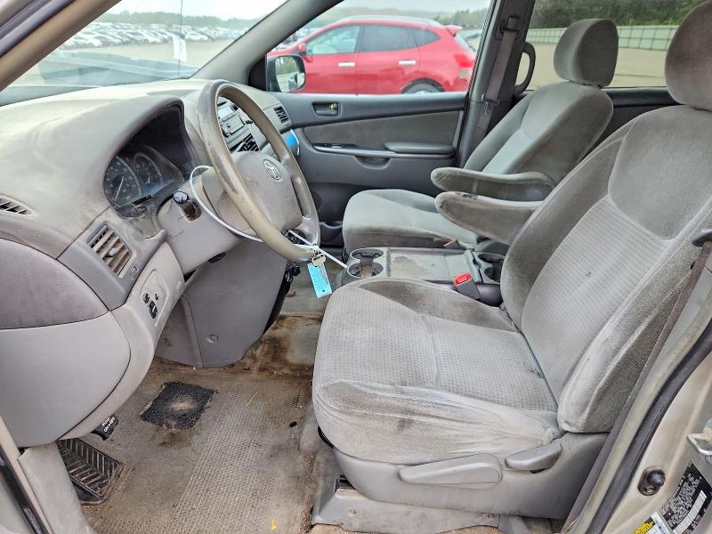 2006 Toyota Sienna VIN 5TDZA23C16S462403 COPART salvage auction — FRONT END, NY - MV-907A SALVAGE CERTIFICATE, sold $900 on 2026-07-20 (photo 7)