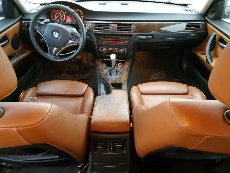 2009 BMW 3 series VIN WBAPM73559E190765 COPART salvage auction — FRONT END, TX - SALVAGE VEHICLE TITLE, sold $1,050 on 2026-07-24 (photo 8)