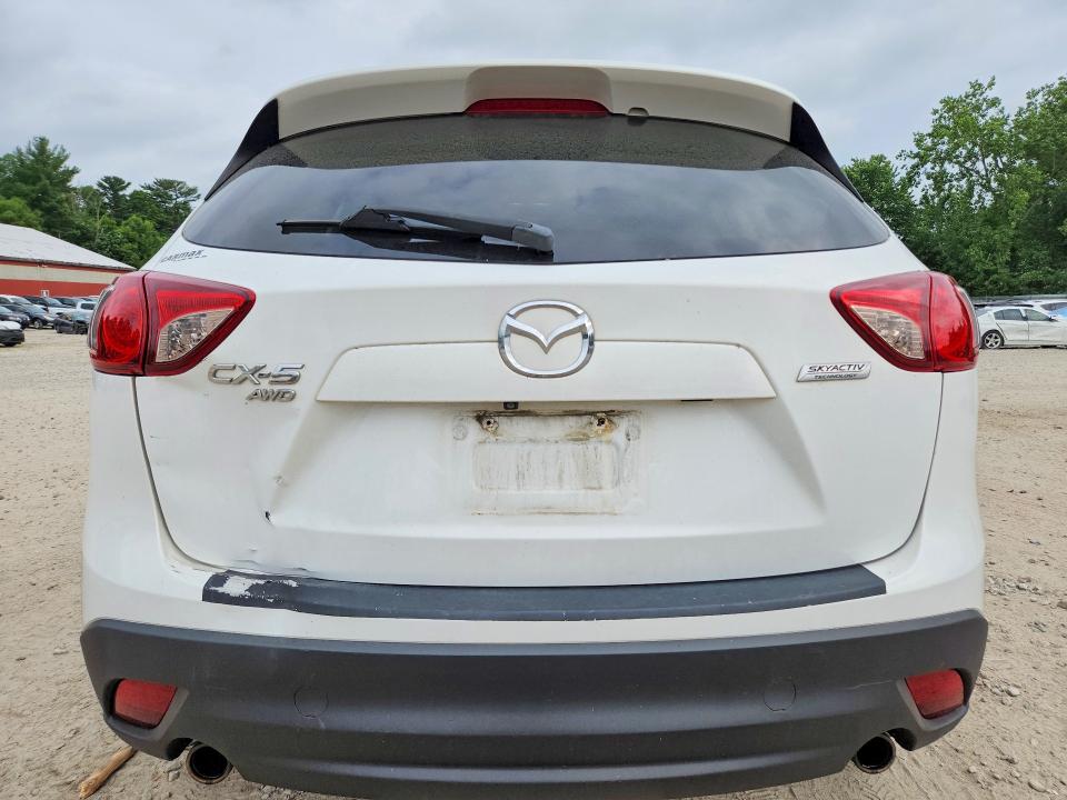 2016 Mazda VIN JM3KE4CY1G0815439 COPART salvage auction — REAR END, MA - CERT OF TITLE-RECONSTRCTD COLL, sold $3,200 on 2026-07-27 (photo 6)