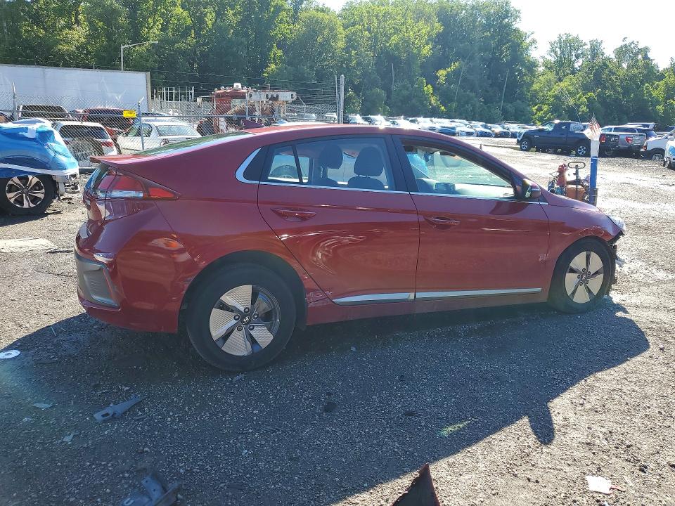 2022 Hyundai Ioniq VIN KMHC75LC8NU275199 COPART salvage auction — FRONT END, Md - Cert Of Salvage > 75% Damage, sold $1,550 on 2026-07-21 (photo 3)