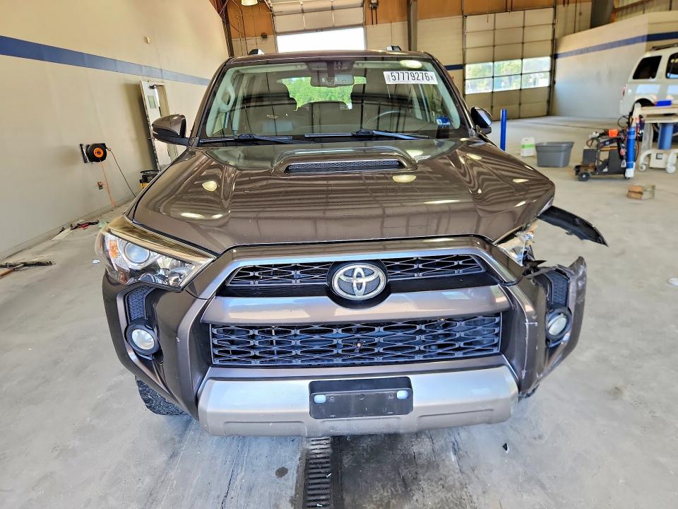 2014 Toyota 4runner VIN JTEBU5JR0E5198267 COPART salvage auction — FRONT END, Va - Cert Of Title - Salvage, sold $9,500 on 2026-07-17 (photo 5)