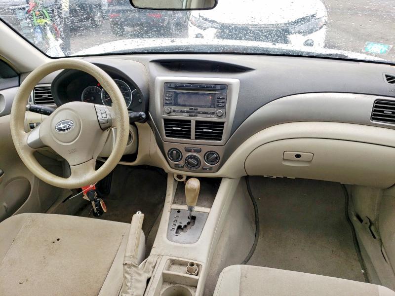 2008 Subaru Impreza VIN JF1GE61688H500092 COPART salvage auction — FRONT END, CT - CERT OF TITLE-SALVAGE, sold $450 on 2026-07-14 (photo 8)