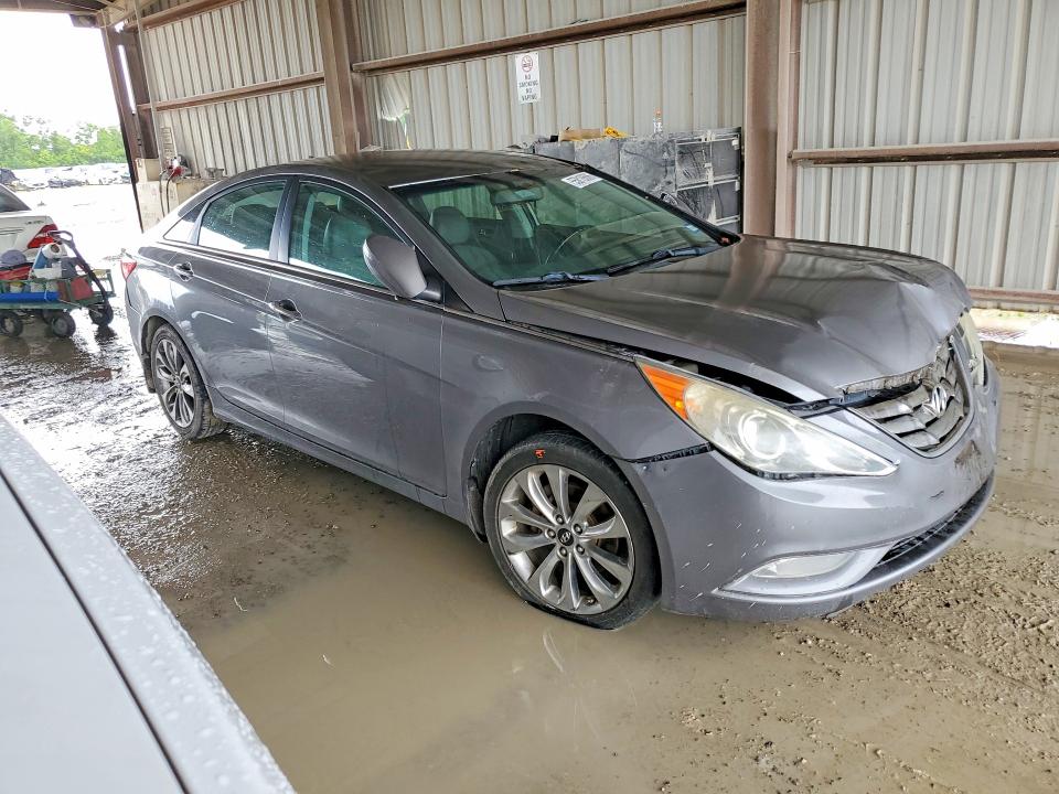 2011 Hyundai Sonata VIN 5NPEC4ACXBH019318 COPART salvage auction — FRONT END, Tx - Salvage Vehicle Title, sold $700 on 2026-07-17 (photo 4)