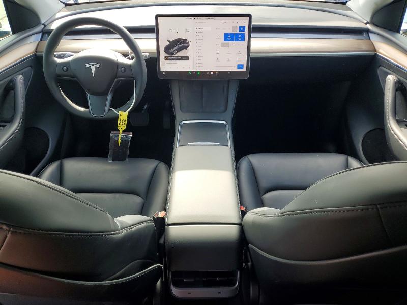 2023 Tesla Model y VIN 7SAYGDEE4PF789875 COPART salvage auction — FRONT END, Ca - Salvage Certificate, sold $12,800 on 2026-07-20 (photo 8)