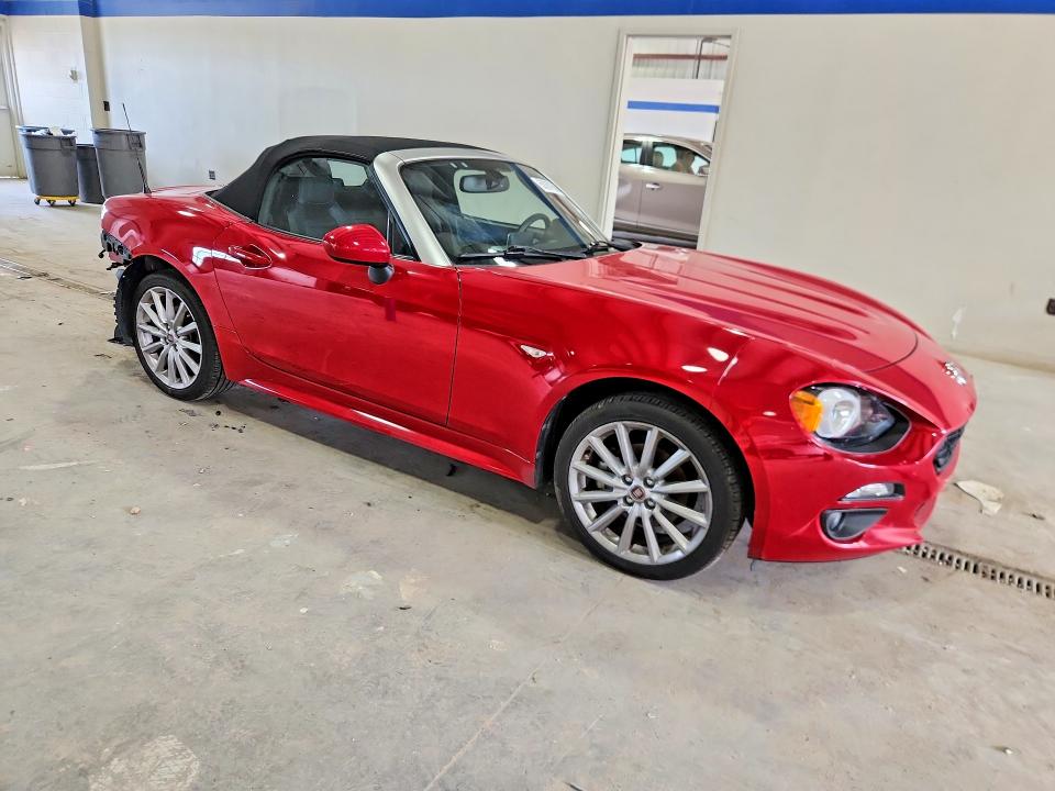 2020 Fiat 124 spider VIN JC1NFAEK2L0144087 COPART salvage auction — REAR END, Va - Cert Of Title - Salvage, sold $6,500 on 2026-07-02 (photo 4)