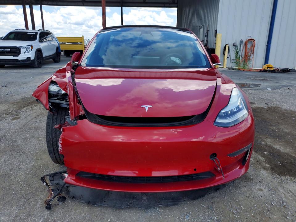 2018 Tesla Model 3 VIN 5YJ3E1EA2JF153987 COPART salvage auction — FRONT END, FL - CERT OF TITLE SLVG REBUILDABLE, sold $1,600 on 2026-07-24 (photo 5)