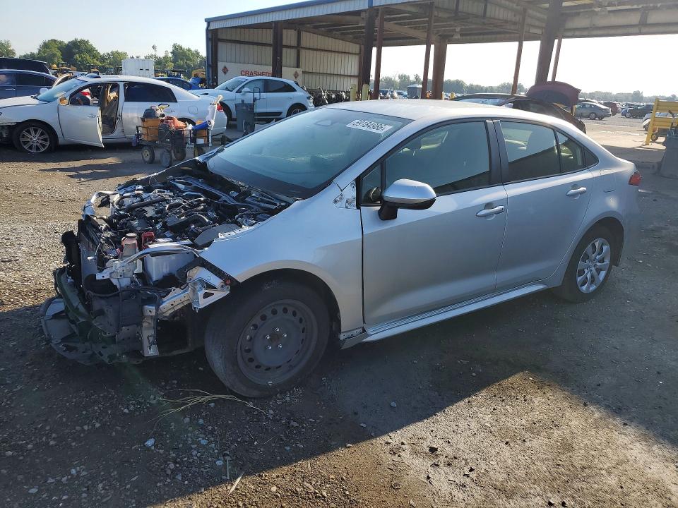 2025 Toyota Corolla VIN JTDBCMFE5SJ042378 COPART salvage auction — FRONT END, Fl - Cert Of Title Slvg Rebuildable, sold $7,700 on 2026-07-10 (photo 1)