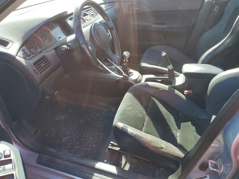 2006 Mitsubishi Lancer evolution VIN JA3AH86CX6U062406 COPART salvage auction — ALL OVER, Ak - Bill Of Sale- Salvage, sold $3,150 on 2026-07-07 (photo 7)