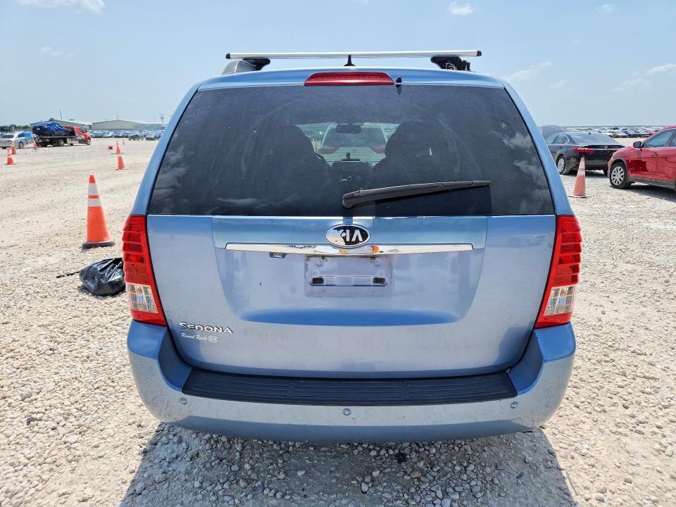 2014 Kia SEDONA VIN KNDMG4C73E6584590 COPART salvage auction — NORMAL WEAR, Tx - Certificate Of Title (P), sold $400 on 2026-07-09 (photo 6)