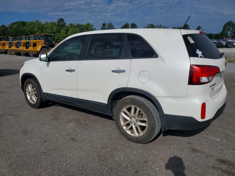 2015 Kia Sorento VIN 5XYKT3A63FG615469 COPART salvage auction — UNDERCARRIAGE, Nc - Dealer Only Clean Title, sold $975 on 2026-07-09 (photo 2)