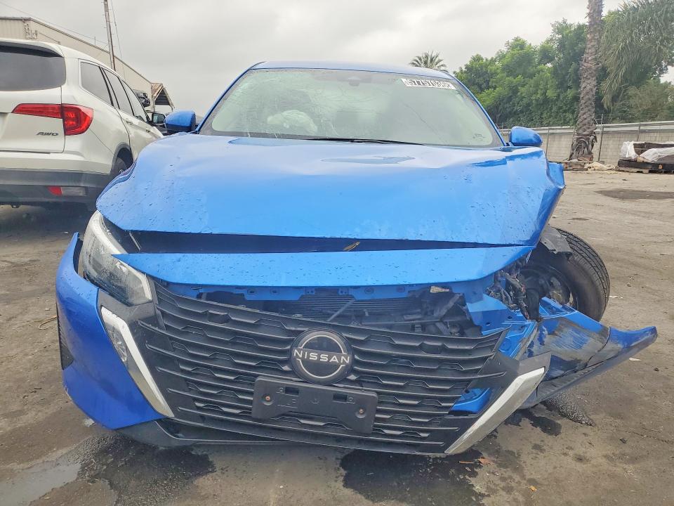 2025 Nissan Sentra VIN 3N1AB8CV8SY235990 COPART salvage auction — FRONT END, Ca - Certificate Of Title, sold $975 on 2026-07-30 (photo 5)