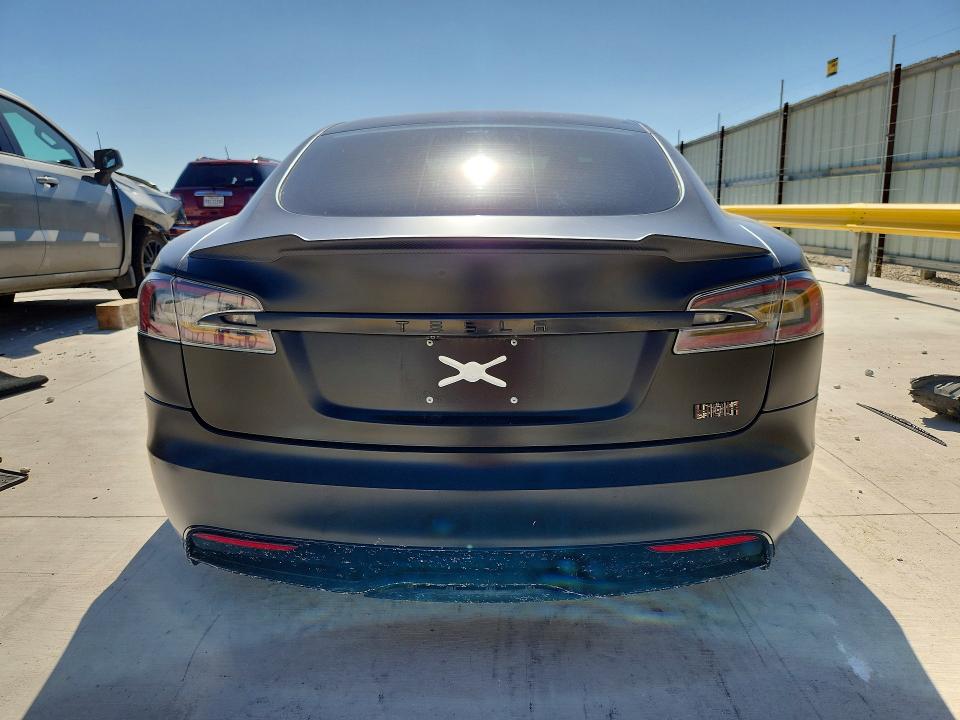 2021 Tesla VIN 5YJSA1E66MF452762 COPART salvage auction — FRONT END, Tx - Salvage Vehicle Title, sold $1,700 on 2026-07-24 (photo 6)