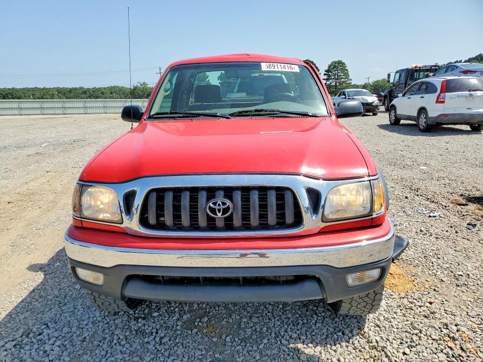 2004 Toyota Tacoma VIN 5TESN92N34Z309782 COPART salvage auction — ROOF, Ar - Cert Of Title-Salvage, sold $1,150 on 2026-07-29 (photo 5)