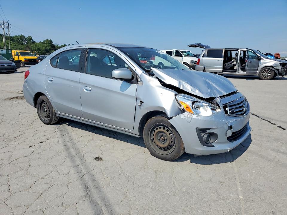 2019 Mitsubishi VIN ML32F3FJ0KHF07466 COPART salvage auction — FRONT END, Tn - Salvage Certificate, sold $1,500 on 2026-07-29 (photo 4)