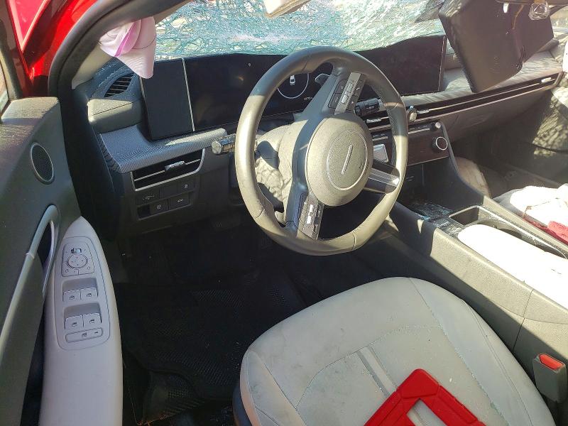 2025 Hyundai Sonata VIN KMHL14JA4SA431376 COPART salvage auction — ROLLOVER, Va - Cert Of Title - Salvage, sold $100 on 2026-07-24 (photo 8)