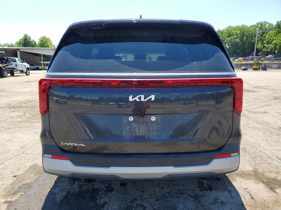 2026 Kia Carnival VIN KNDNB5K33T6608987 COPART salvage auction — FRONT END, Ny - Mv-907A Salvage Certificate, sold $10,100 on 2026-07-16 (photo 6)