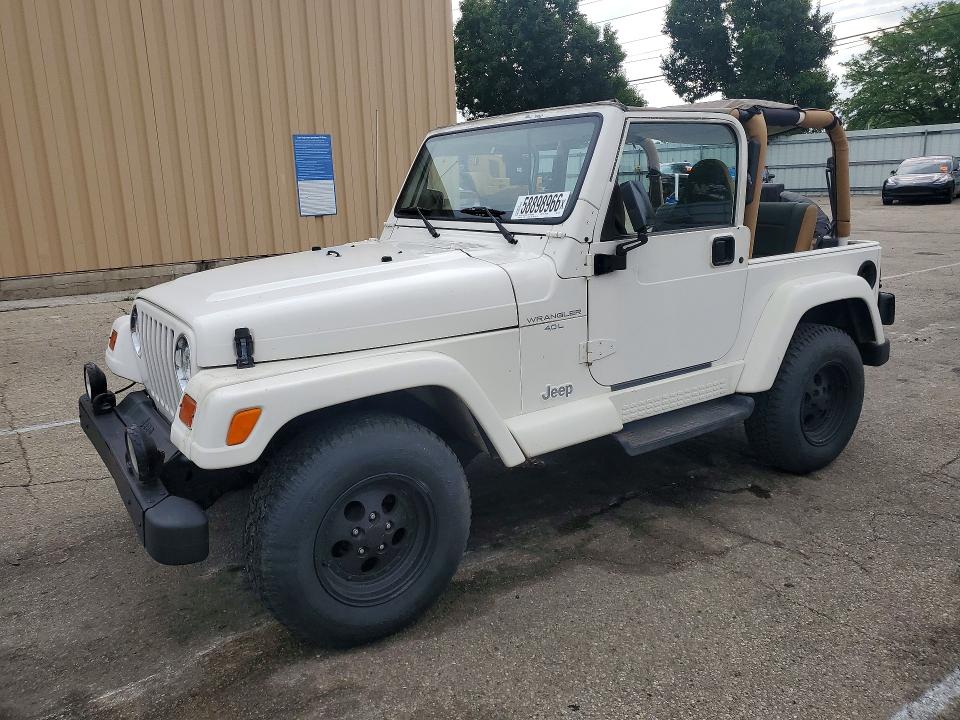1997 Jeep Wrangler / VIN 1J4FY49S7VP520381 COPART salvage auction — MINOR DENT/SCRATCHES, Oh - Certificate Of Title, sold $2,400 on 2026-07-08 (photo 1)