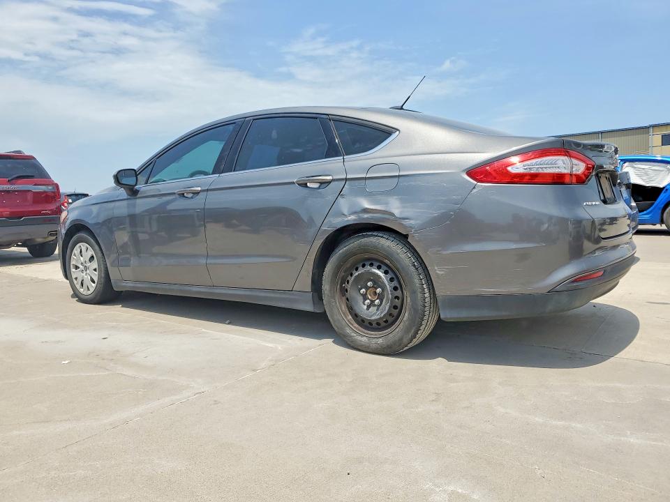 2014 Ford Fusion VIN 3FA6P0G72ER329188 COPART salvage auction — REAR END, Tx - Salvage Vehicle Title, sold $950 on 2026-07-02 (photo 2)