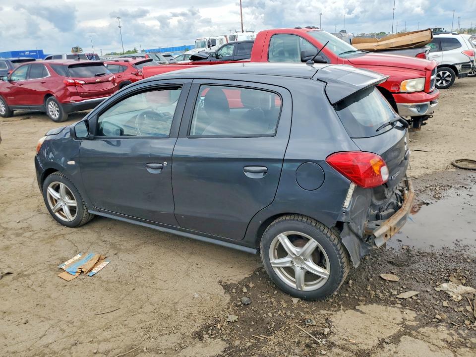2015 Mitsubishi Mirage VIN ML32A3HJ6FH014163 COPART salvage auction — FRONT END, Mi - Certificate Of Title, sold $325 on 2026-07-07 (photo 2)