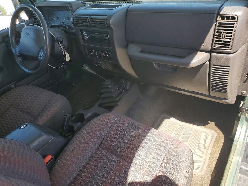 1999 Jeep Wrangler / VIN 1J4FY29PXXP436266 COPART salvage auction — FRONT END, Mi - Certificate Of Title, sold $2,050 on 2026-07-02 (photo 8)
