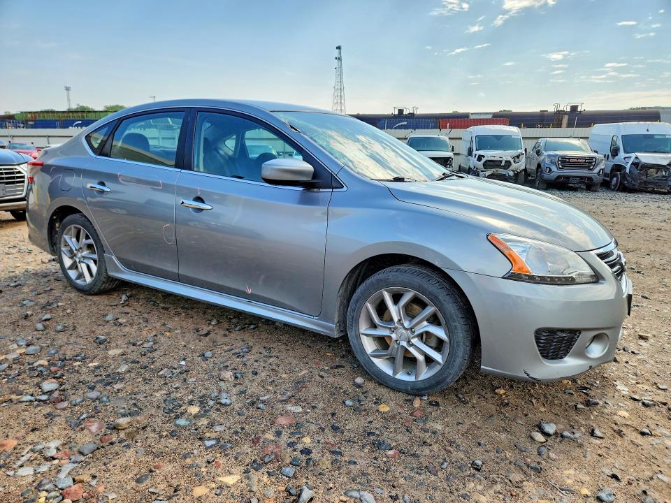 2013 Nissan Sentra VIN 3N1AB7APXDL701787 COPART salvage auction — ROOF, Mn - Cert Of Title-Prior Salvage, sold $1,850 on 2026-07-09 (photo 4)