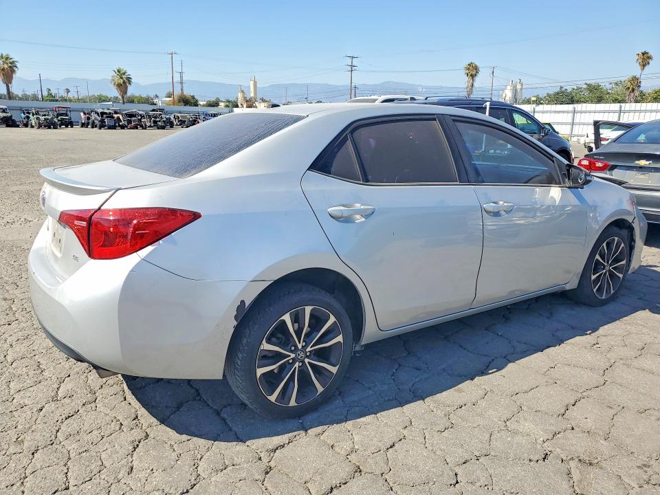 2017 Toyota Corolla VIN 5YFBURHE6HP655671 COPART salvage auction — FRONT END, CA - SALVAGE CERTIFICATE, sold $3,550 on 2026-07-16 (photo 3)