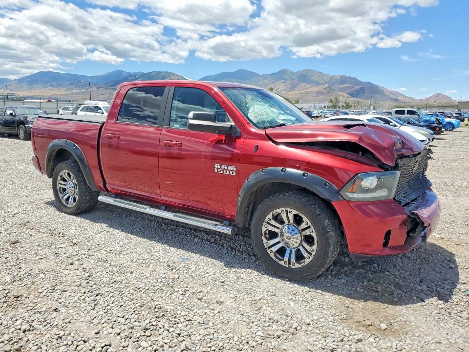 2014 Ram 1500 VIN 1C6RR7MT8ES348027 COPART salvage auction — FRONT END, Ut - Salvage Certificate, sold $5,700 on 2026-08-14 (photo 4)