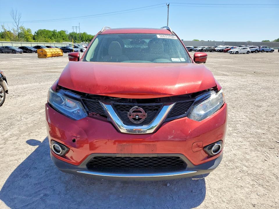2016 Nissan VIN 5N1AT2MV7GC831013 COPART salvage auction — FRONT END, Ny - Mv-907A Salvage Certificate, sold $1,200 on 2026-07-06 (photo 5)