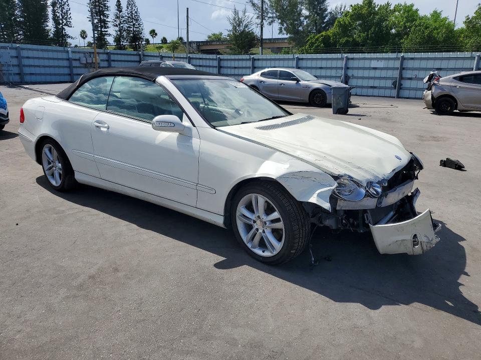 2008 Mercedes-benz Clk-klasse VIN WDBTK56F78T096962 COPART salvage auction — FRONT END, Fl - Cert Of Ttl-Rebuilt&Slvg Rbld, sold $475 on 2026-07-22 (photo 4)