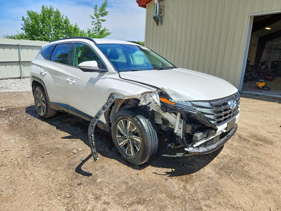 2022 Hyundai Tucson VIN KM8JBCA15NU016777 COPART salvage auction — FRONT END, VT - CERT OF TITLE-SALVAGE VEHICLE, sold $6,200 on 2026-07-20 (photo 4)