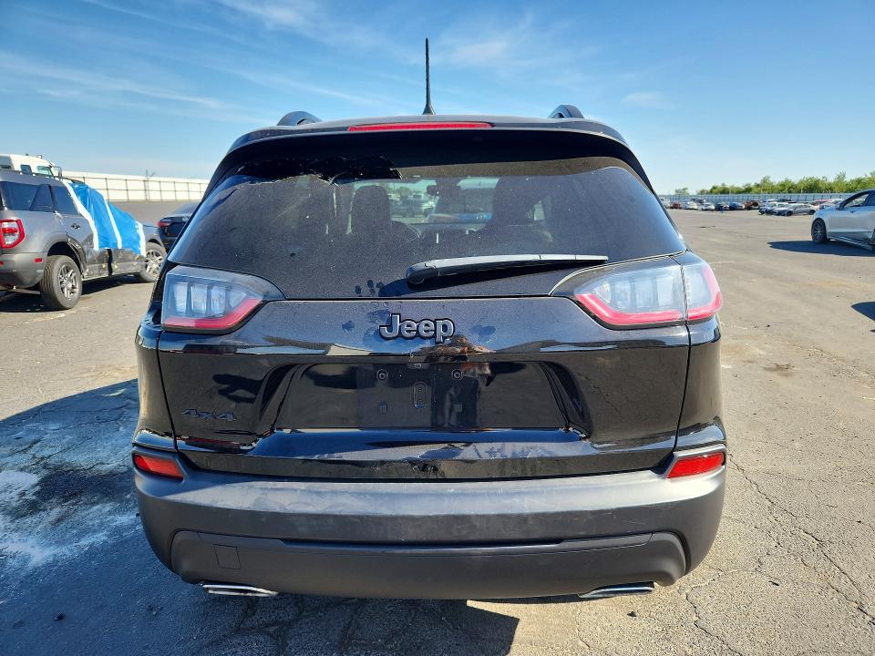 2022 Jeep Cherokee VIN 1C4PJMMX9ND517923 COPART salvage auction — FRONT END, Ca - Salvage Certificate, sold $4,400 on 2026-07-02 (photo 6)