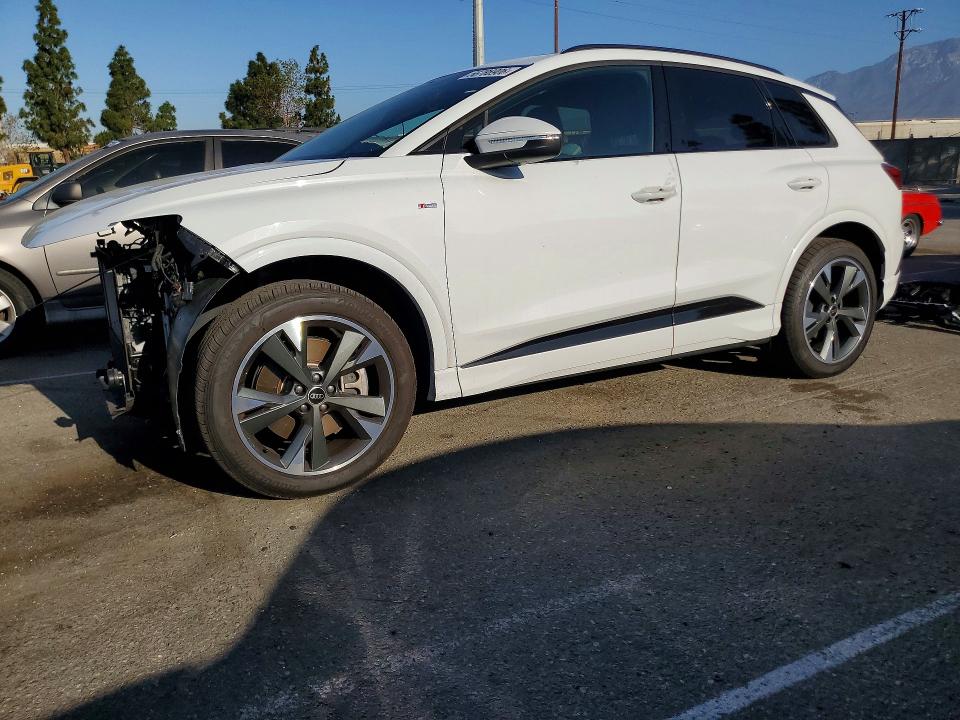 2023 Audi Q4 e-tron VIN WA1M2BFZ6PP005762 COPART salvage auction — FRONT END, CA - SALVAGE CERTIFICATE, sold $12,300 on 2026-07-30 (photo 1)