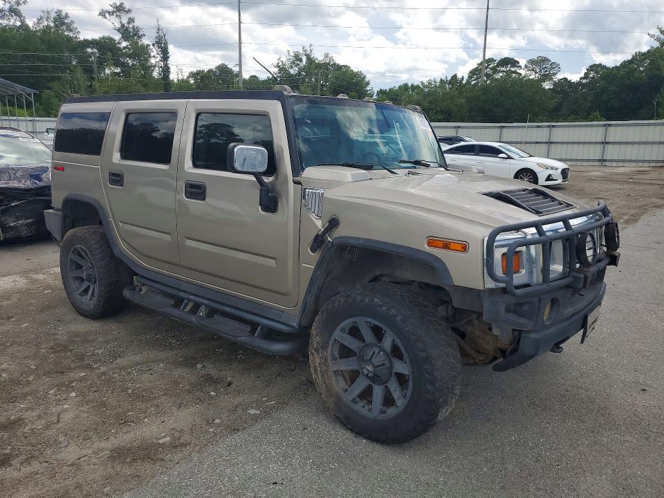 2003 Hummer H2 VIN 5GRGN23UX3H145531 COPART salvage auction — MECHANICAL, Ga - Certificate Of Title, sold $2,100 on 2026-07-02 (photo 4)