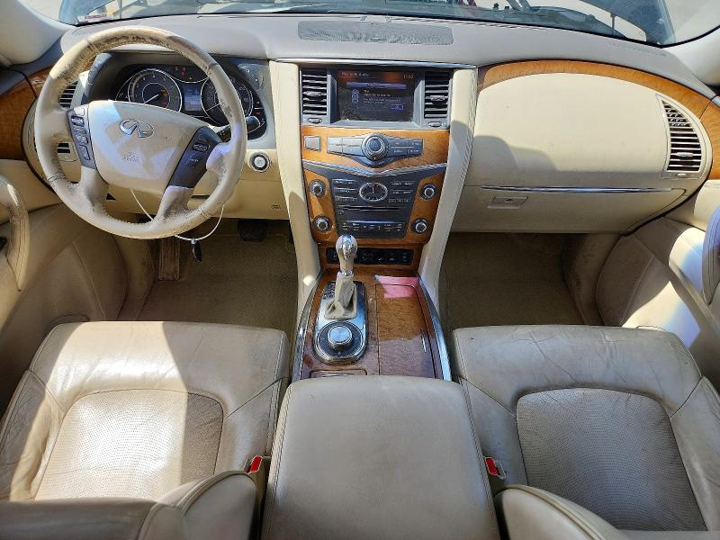 2013 Infiniti Qx56 VIN JN8AZ2NC1D9330700 COPART salvage auction — UNDERCARRIAGE, Co - Certificate Of Title, sold $925 on 2026-07-27 (photo 8)