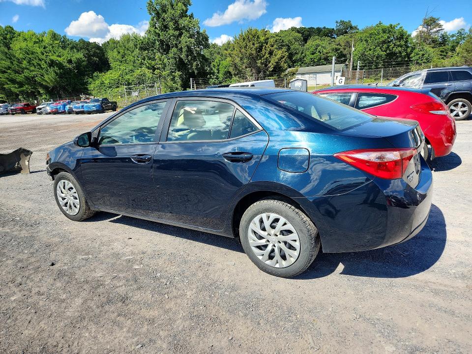 2017 Toyota Corolla VIN 2T1BURHE2HC925687 COPART salvage auction — FRONT END, Pa - Certificate Of Salvage, sold $3,200 on 2026-07-02 (photo 2)