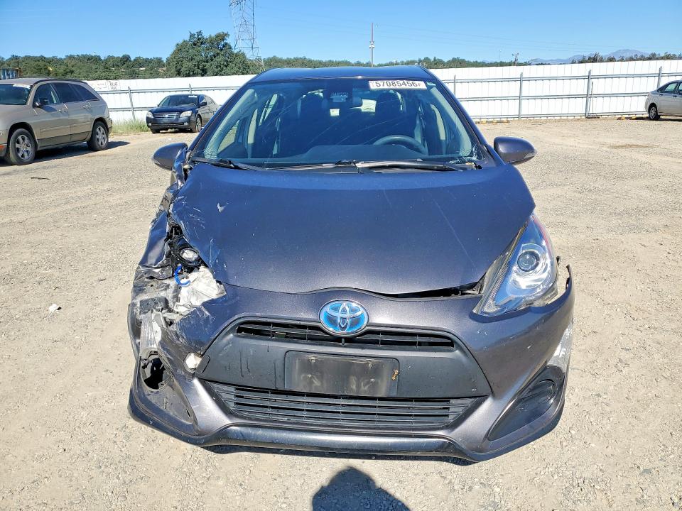 2017 Toyota Prius c VIN JTDKDTB37H1595134 COPART salvage auction — FRONT END, CA - SALVAGE CERTIFICATE, sold $2,000 on 2026-07-02 (photo 5)