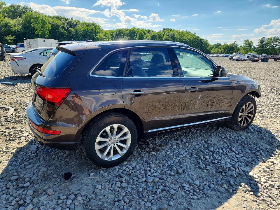 2015 Audi Q5 VIN WA1CFAFP8FA091537 COPART salvage auction — FRONT END, Nj - Cert Of Title-Salvage, sold $3,275 on 2026-08-01 (photo 3)