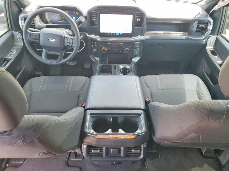 2024 Ford F-150 lightning VIN 1FTEW2K55RKD52064 COPART salvage auction — SIDE, TX - SALVAGE VEHICLE TITLE (P), sold $13,000 on 2026-09-08 (photo 8)