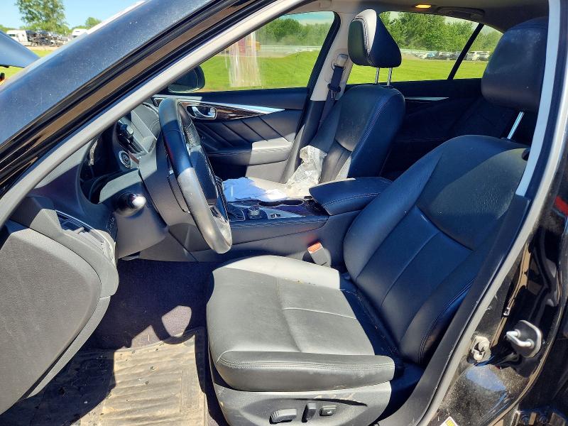 2018 Infiniti Q50 VIN JN1EV7AR6JM437317 COPART salvage auction — MECHANICAL, Oh - Certificate Of Title, sold $650 on 2026-07-12 (photo 7)