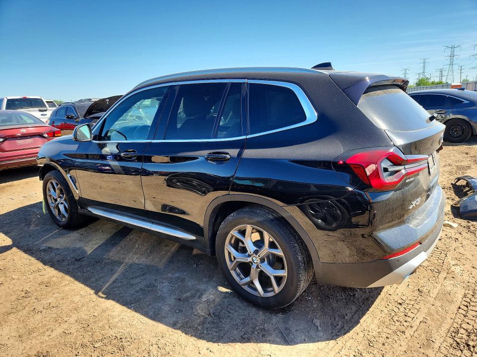 2022 BMW VIN 5UX53DP01N9K97680 COPART salvage auction — FRONT END, Il - Salvage Certificate, sold $16,300 on 2026-07-16 (photo 2)