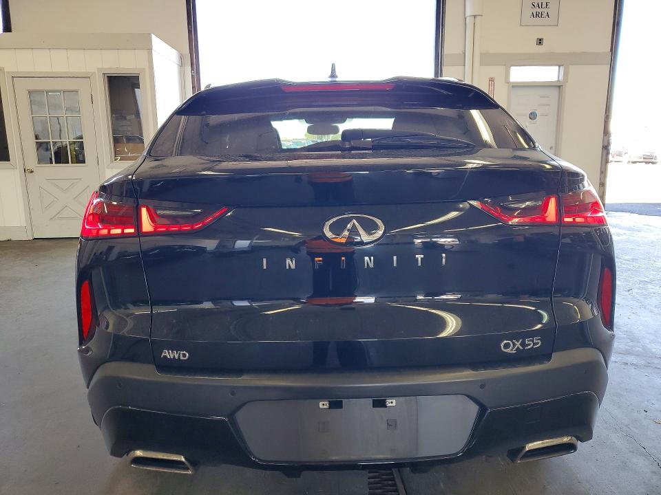 2022 Infiniti Qx55 VIN 3PCAJ5J35NF102782 COPART salvage auction — FRONT END, Wa - Bill Of Sale, sold $6,100 on 2026-07-24 (photo 6)